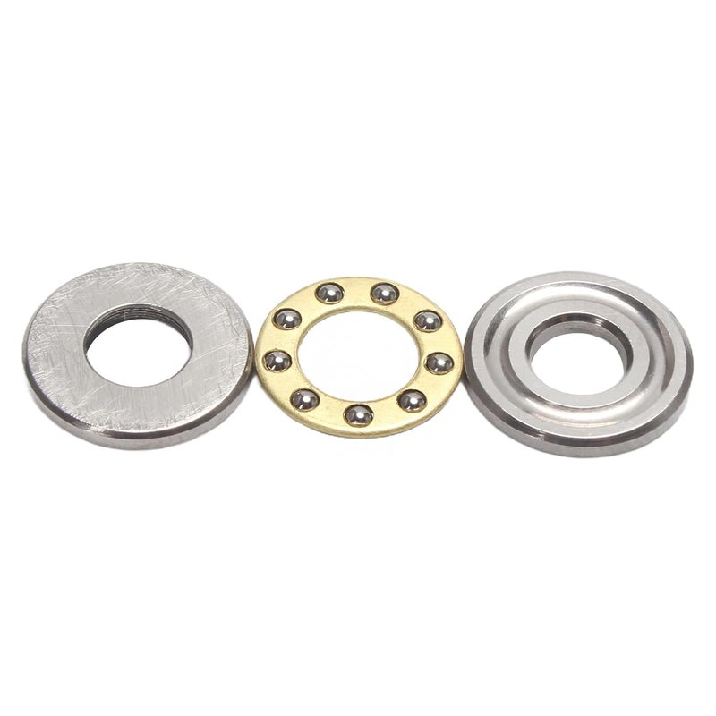 STYUI (10Pcs) F5-12M Miniature Thrust Ball Bearings 5mm x 12mm x 4mm Miniature Plane Thrust Bearings Chrome Steel One Way - Image 2